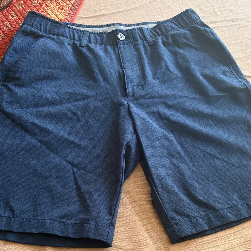 Under Armour Navy Golf Shorts